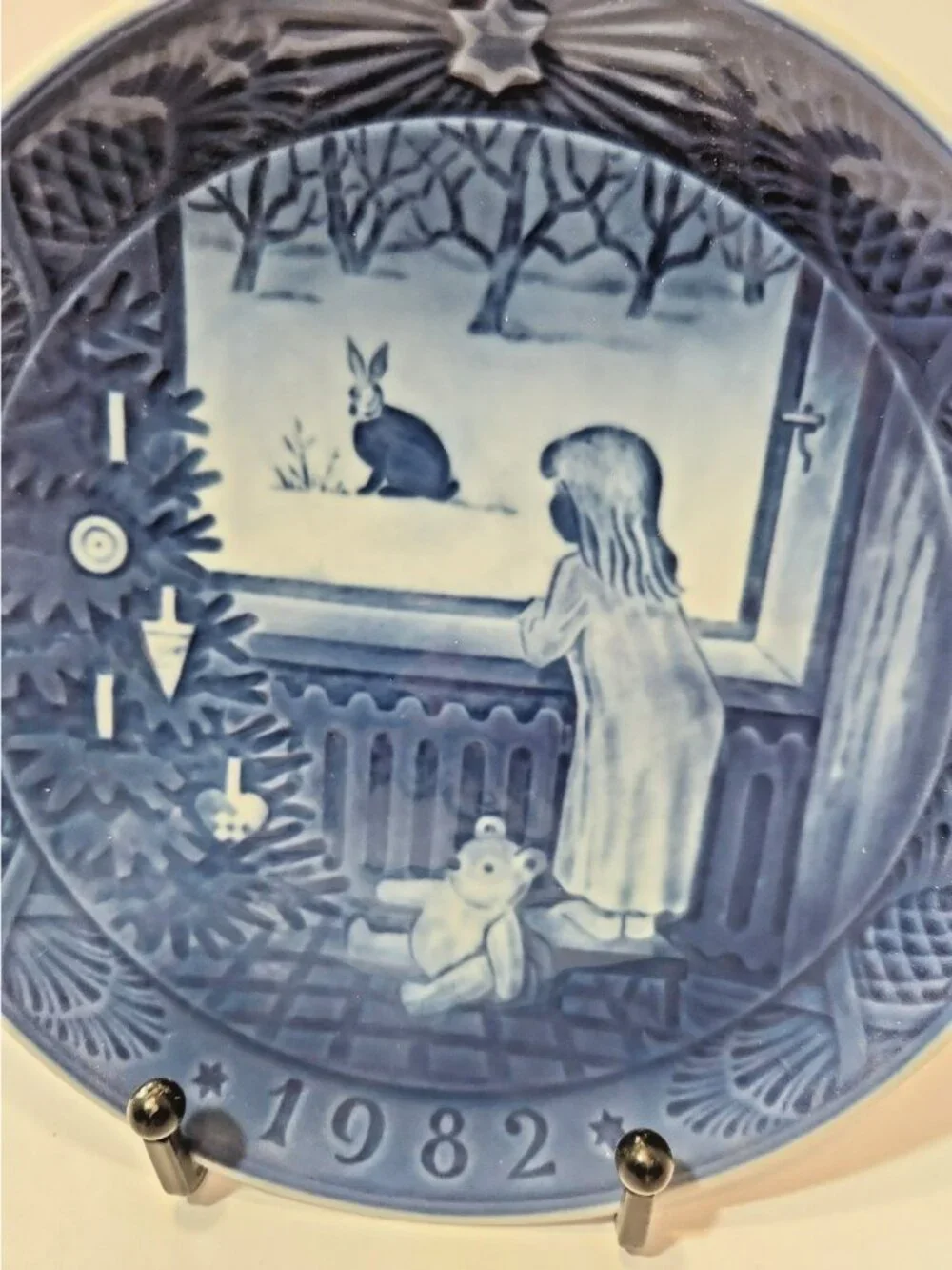 Vtg 1982 Royal Copenhagen Collector Plate 